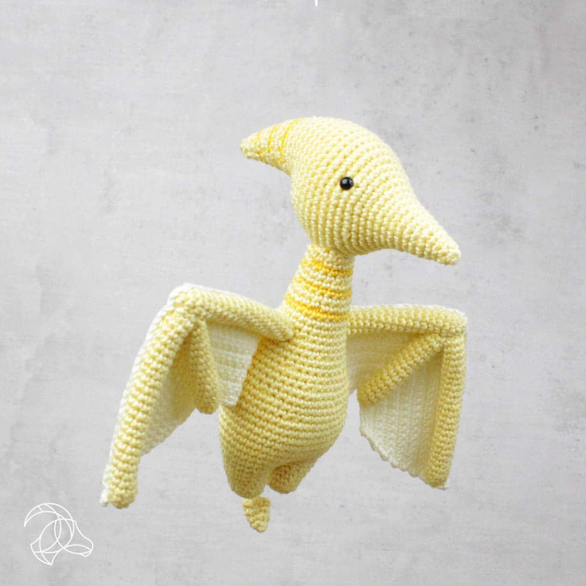 Pteranodon dinosaur Crochet Kit Handicraft