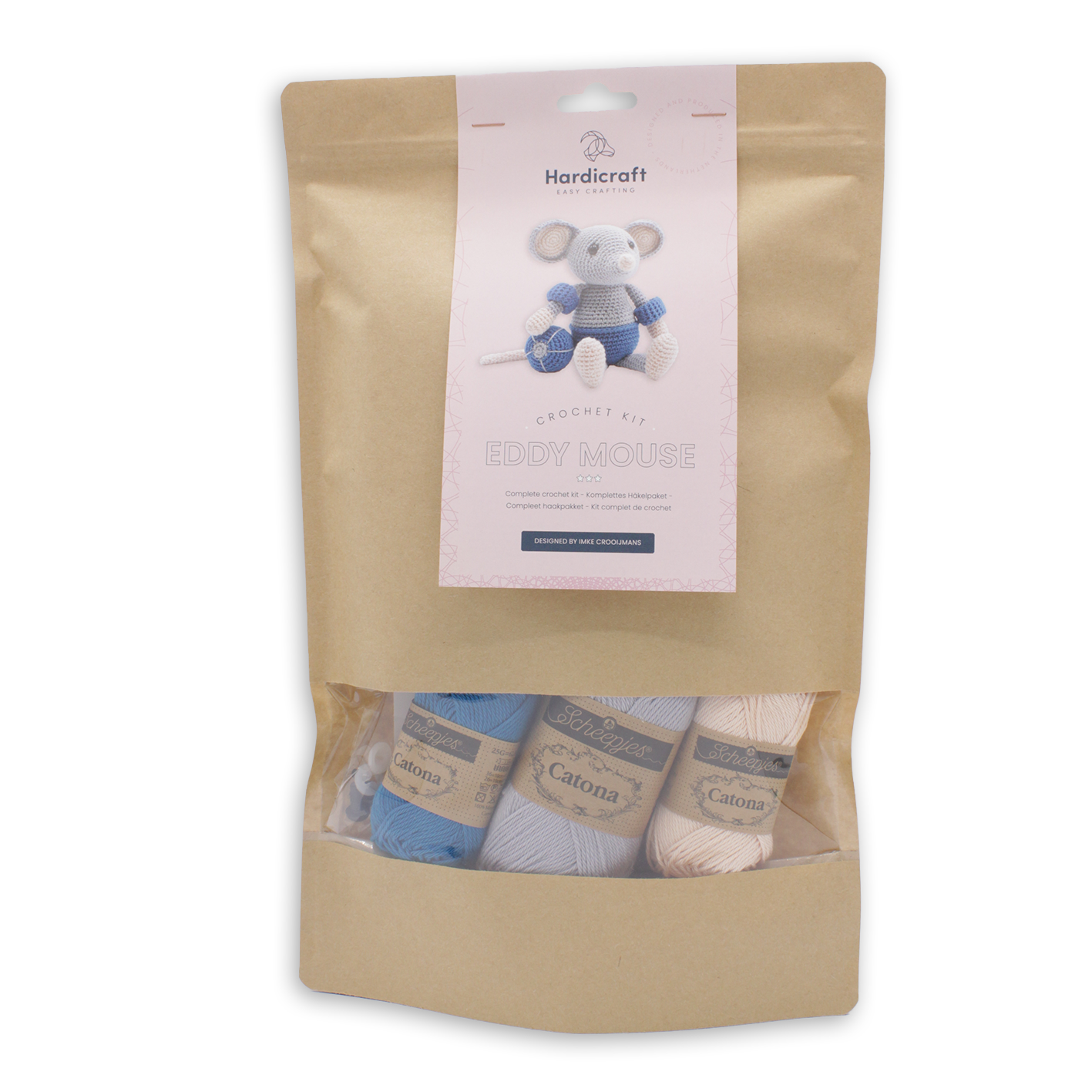 DIY Crochet Kit - Eddy Mouse Handicraft