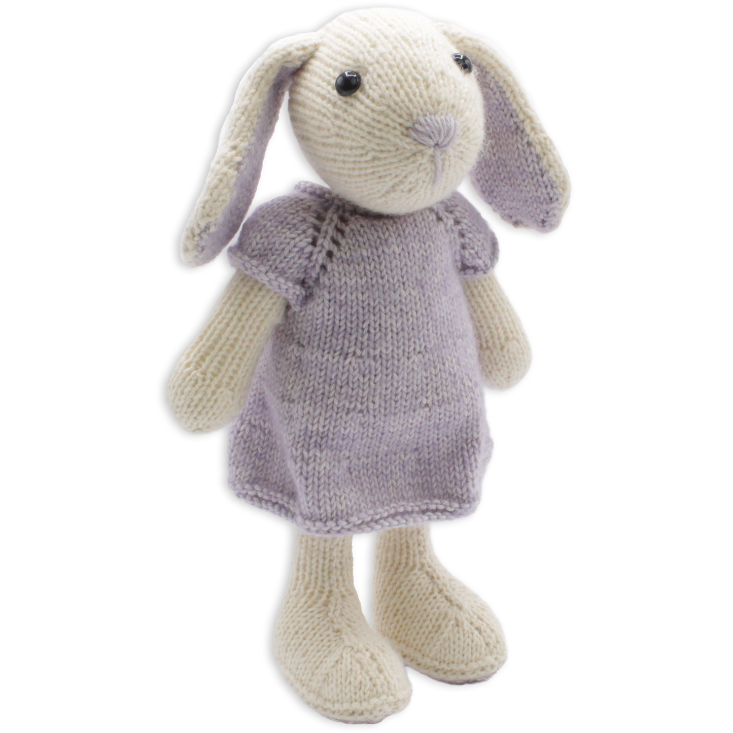 Chloe Rabbit knitting kit Hanficraft