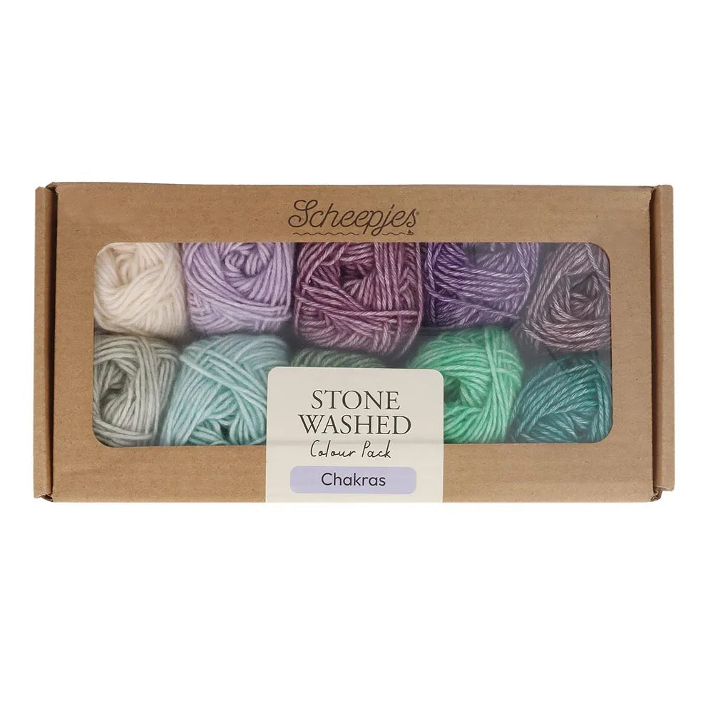Scheepjes Stone Washed colour packs