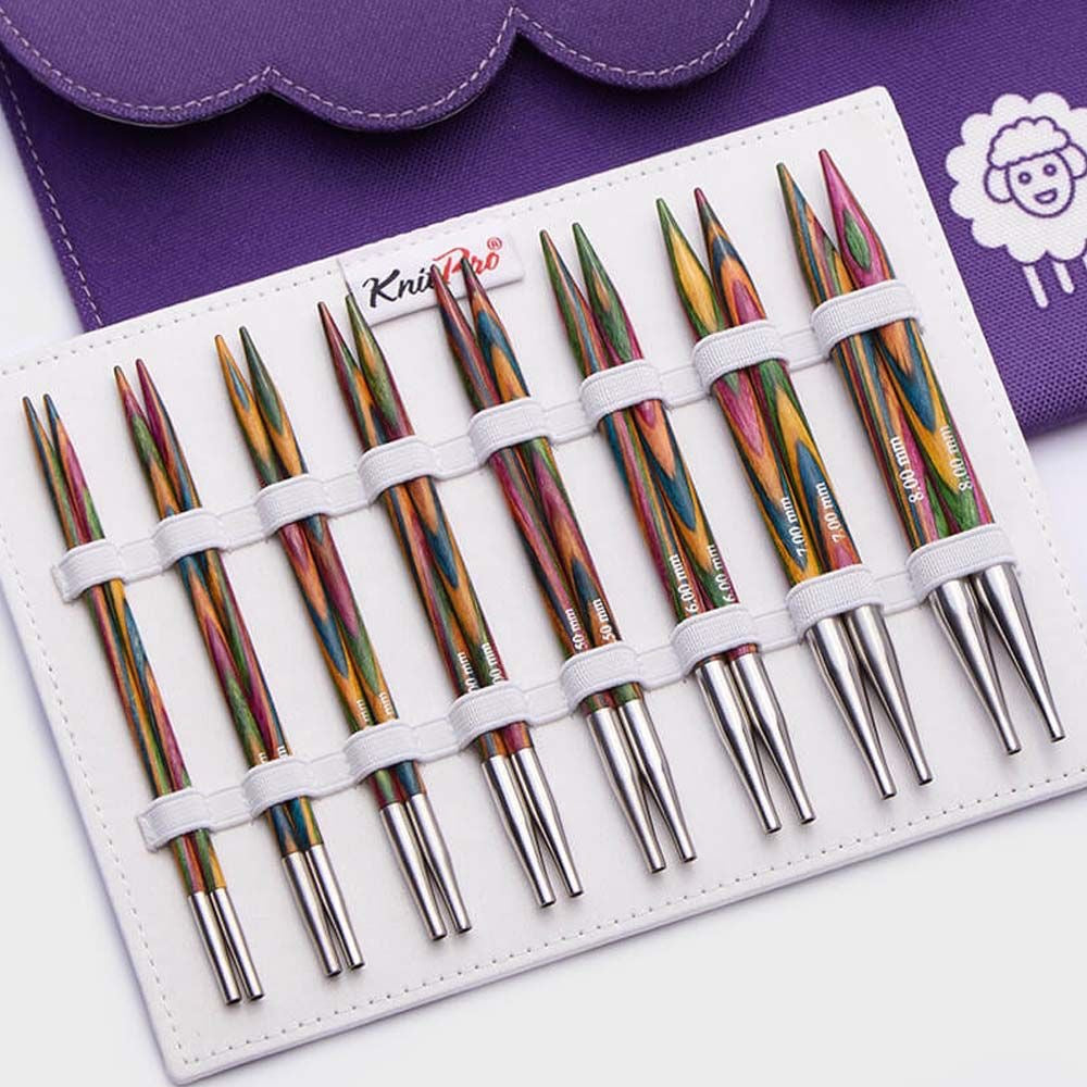 KnitPro Symfonie Interchangeable Deluxe Needle Set