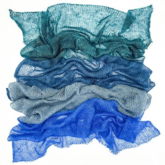 Cowgirlblues Cobweb Kidsilk Shawl kit