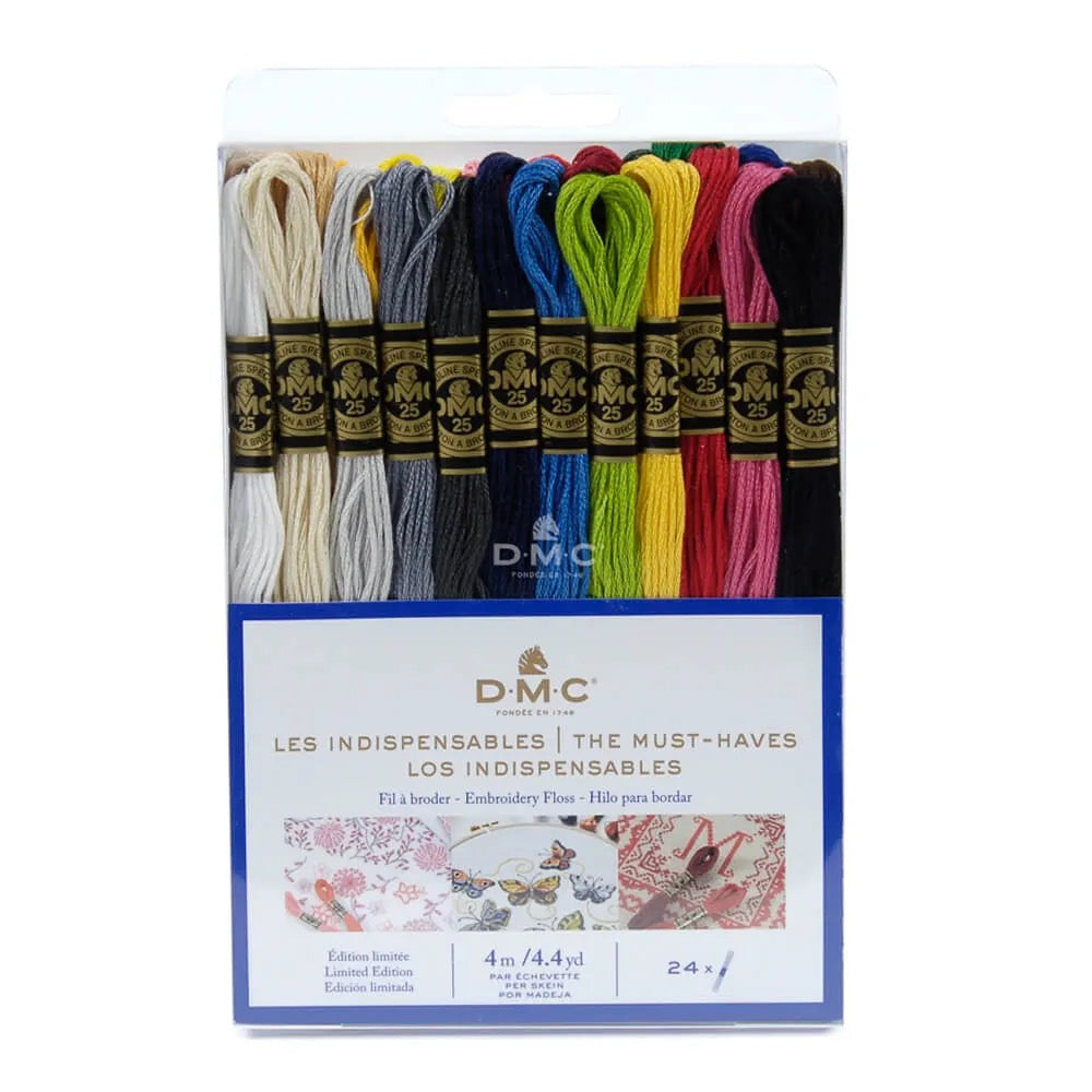 DMC Mouliné Stranded cotton assortment (24 skeins)