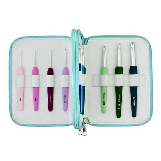 Knitpro Waves 2.0 crochet hook set (Grande 2.00mm to 12mm)