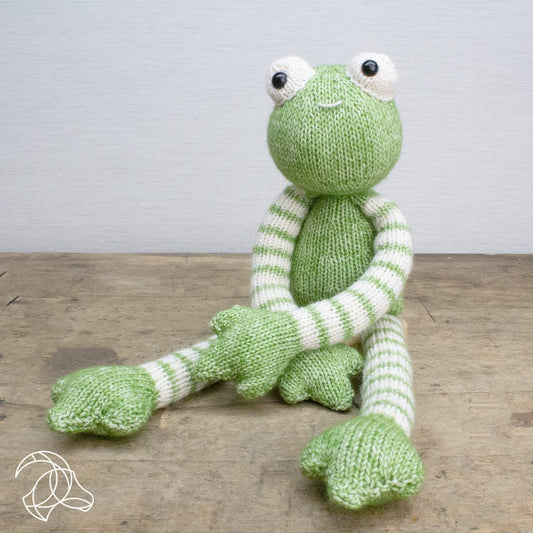 DIY Knitting Kit - Tinus Frog Handicraft