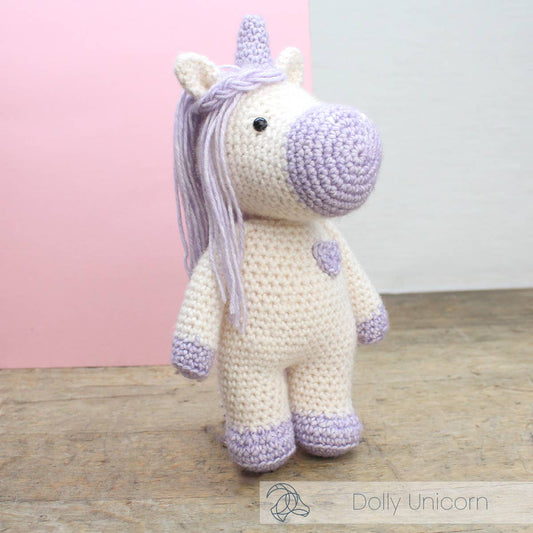 Dolly Unicorn Crochet Kit Handicraft