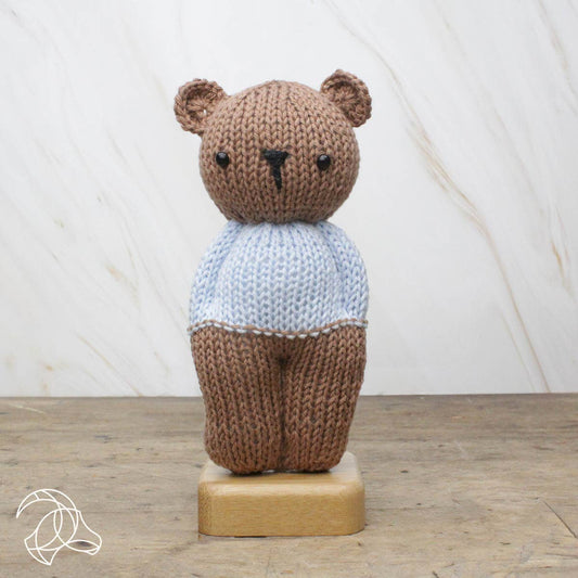 DIY Knitting Kit - Abe Bear Handicraft