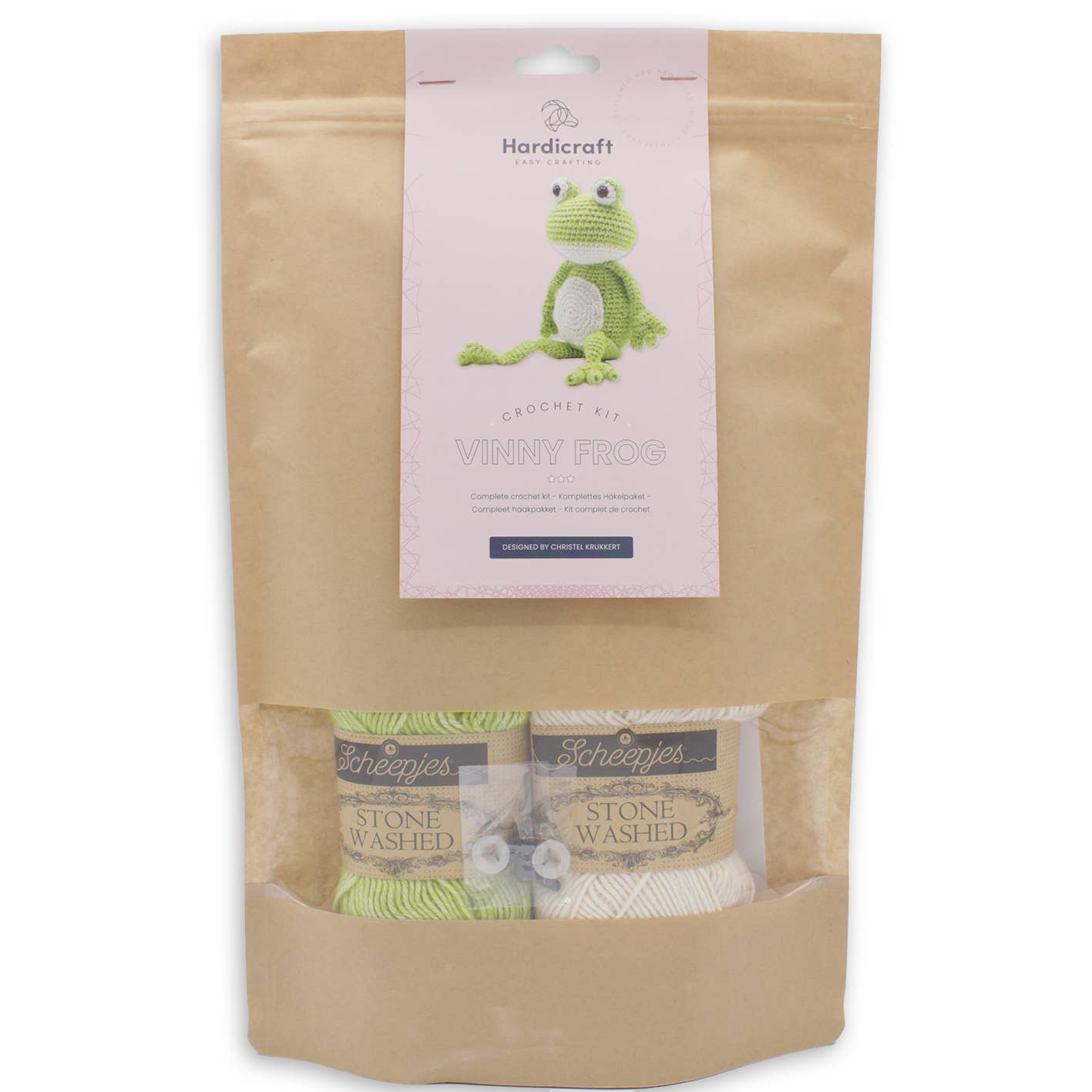 Crochet Kit - Vinny Frog Handicraft
