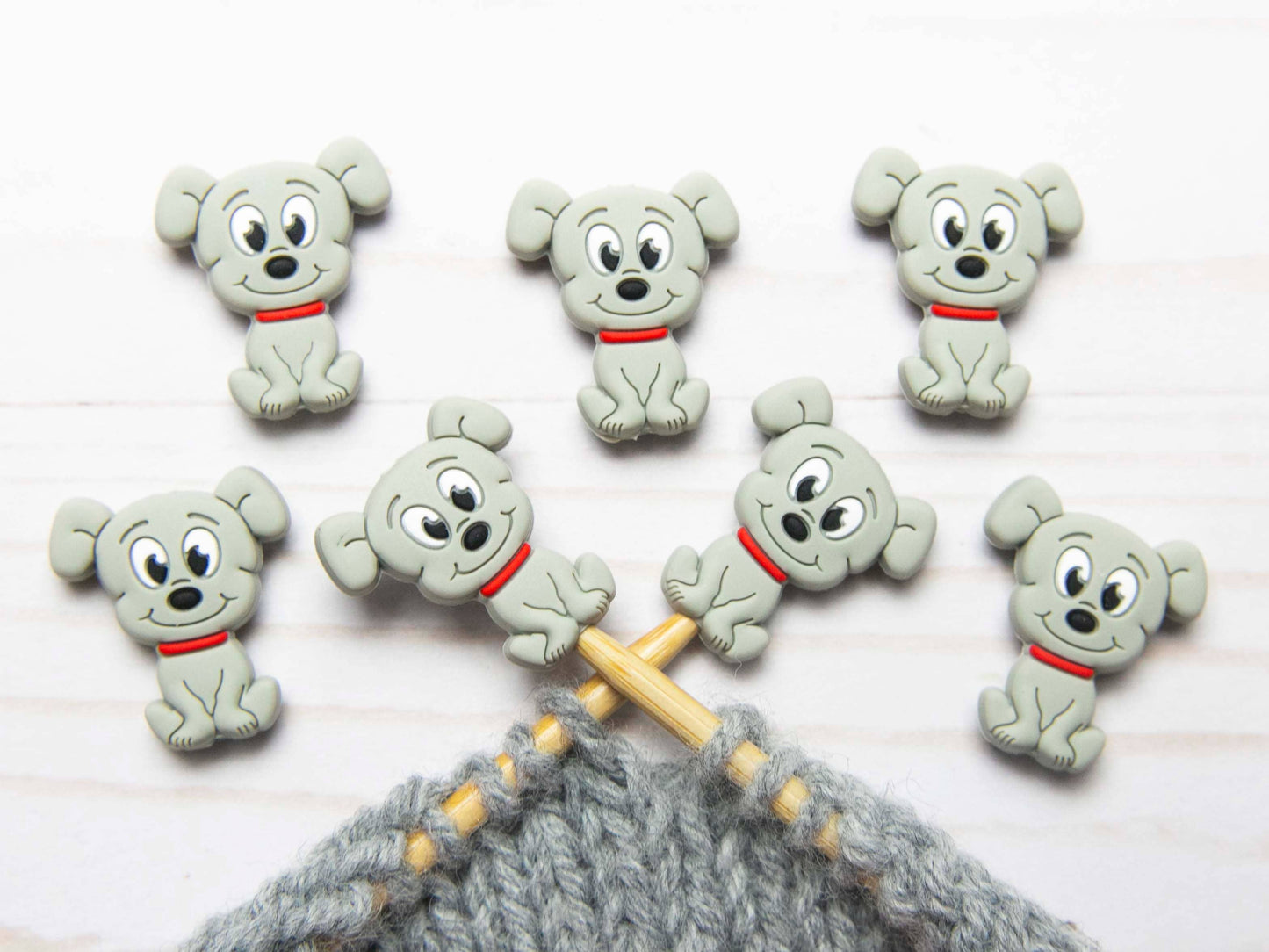 Grey Dog | Stitch Stoppers
