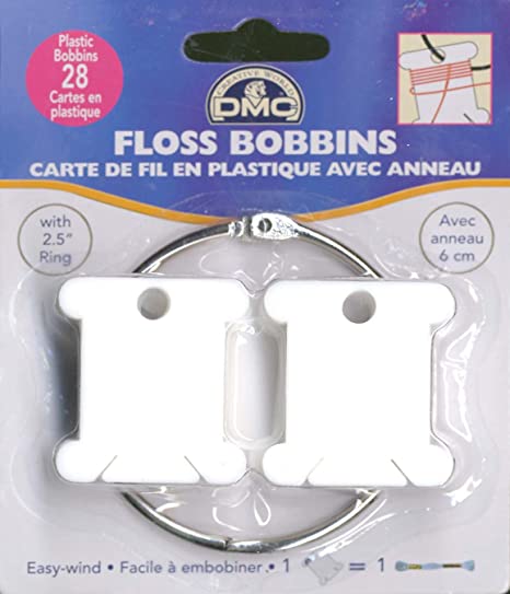 DMC Plastic Bobbins for embroidery thread