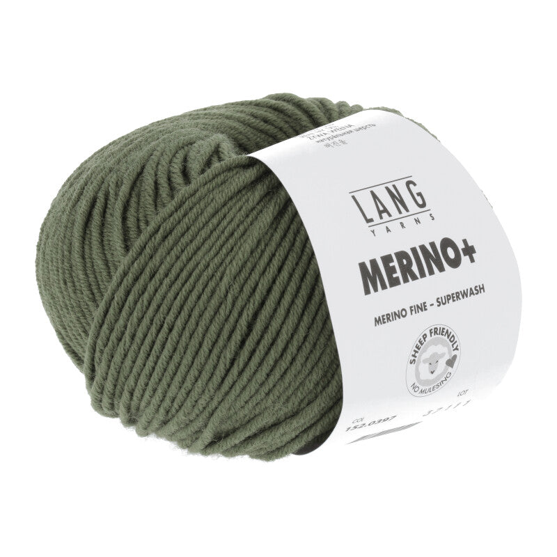 Lang Yarns Merino Plus 223 Light Grey