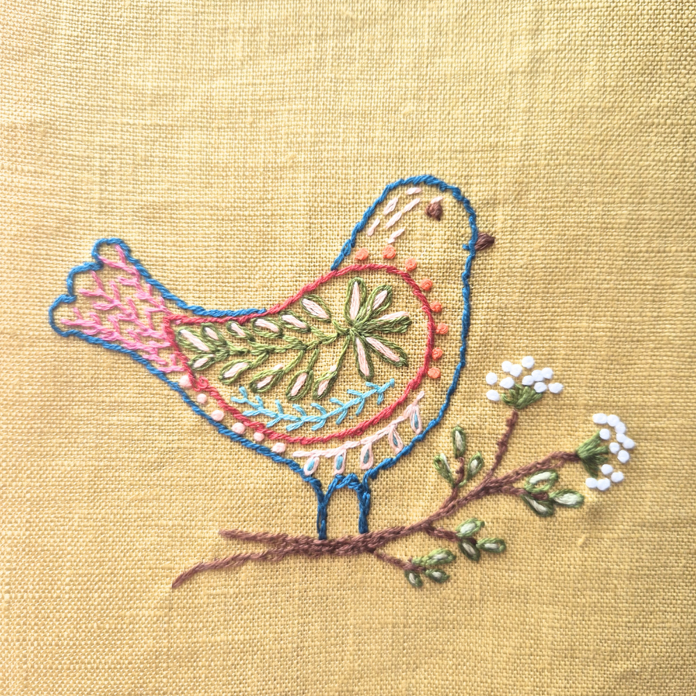 Stick and Stitch Embroidery by Corinne Lapierre