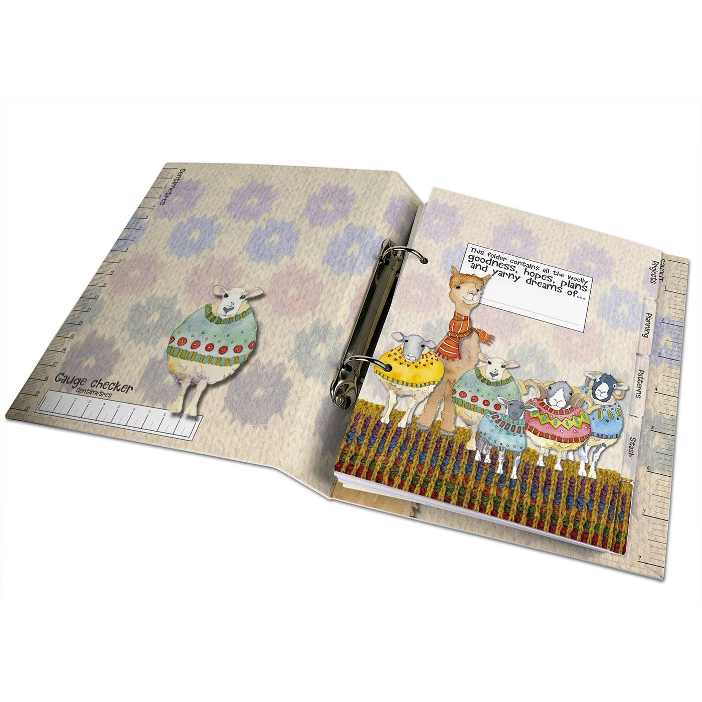 Sheep, Alpaca & Friends Project Folder Emma Ball