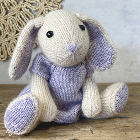 DIY Knitting Kit - Chloe Rabbit