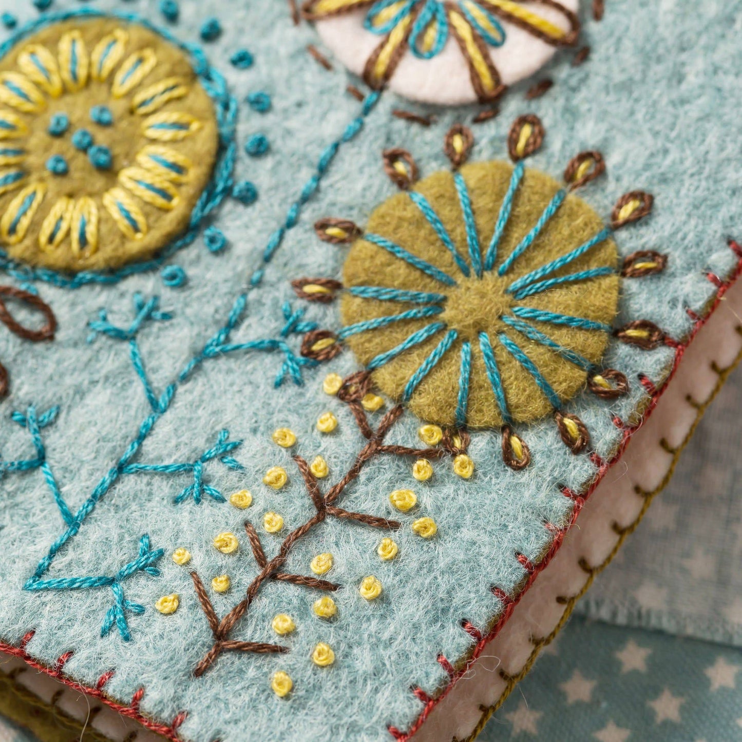 Needle Case  Felt Craft Mini  Kit by Corinne Lapierre