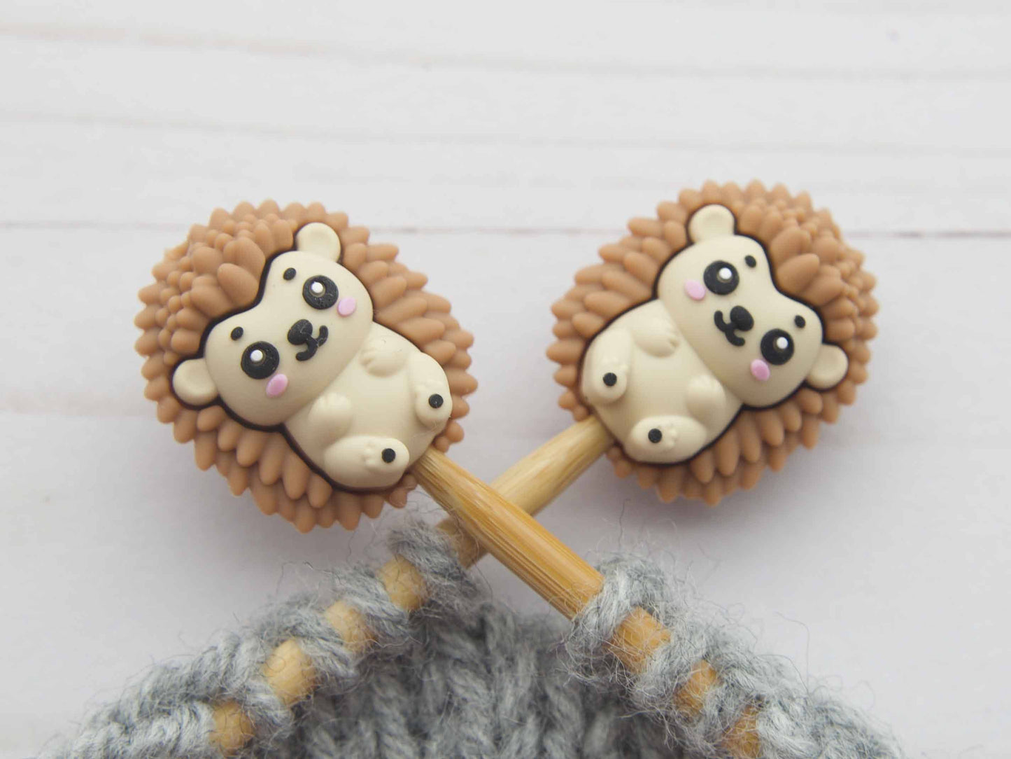 Little Hedgehog Stitch Stoppers - Fox and Pine