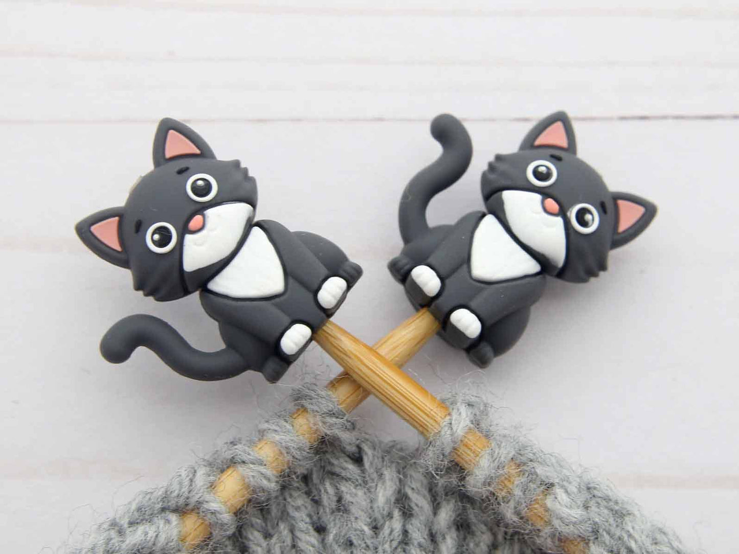 Kitty Cat  Stitch Stoppers - Fox and Pine