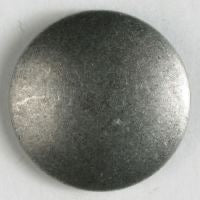 Full metal button, pure and simple with shank (15mm)
