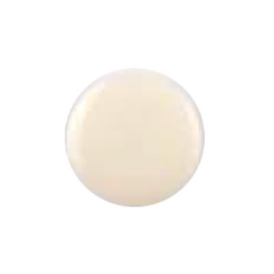 Uni-coloured shank button 13mm cream