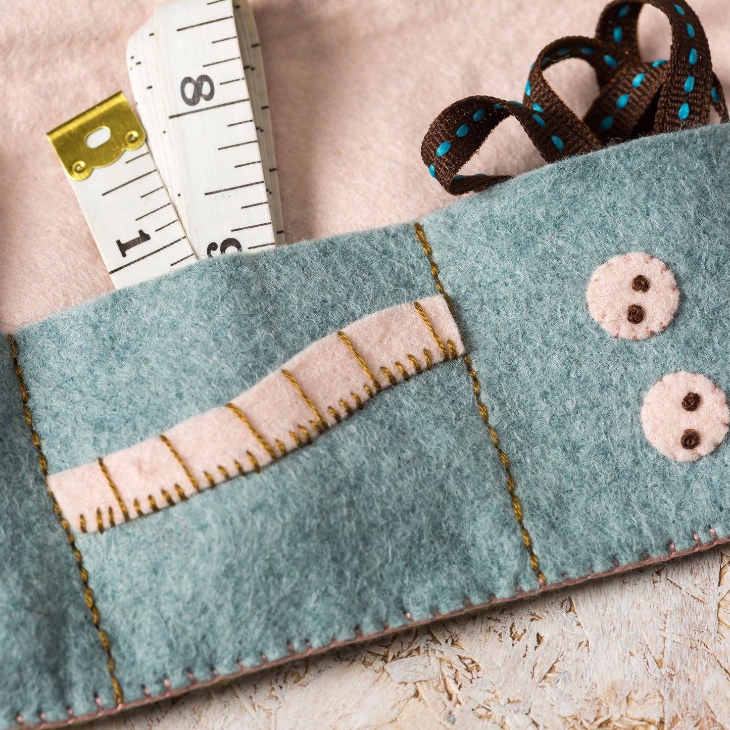 Sewing Roll Felt Craft Kit by Corinne Lapierre