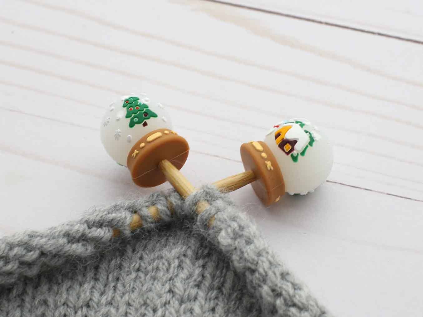 Christmas Snow Globe | Stitch Stoppers - Fox and Pine