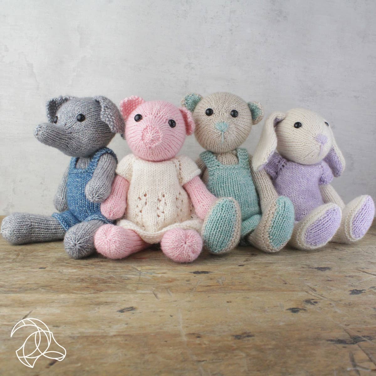 DIY Knitting Kit - Chloe Rabbit