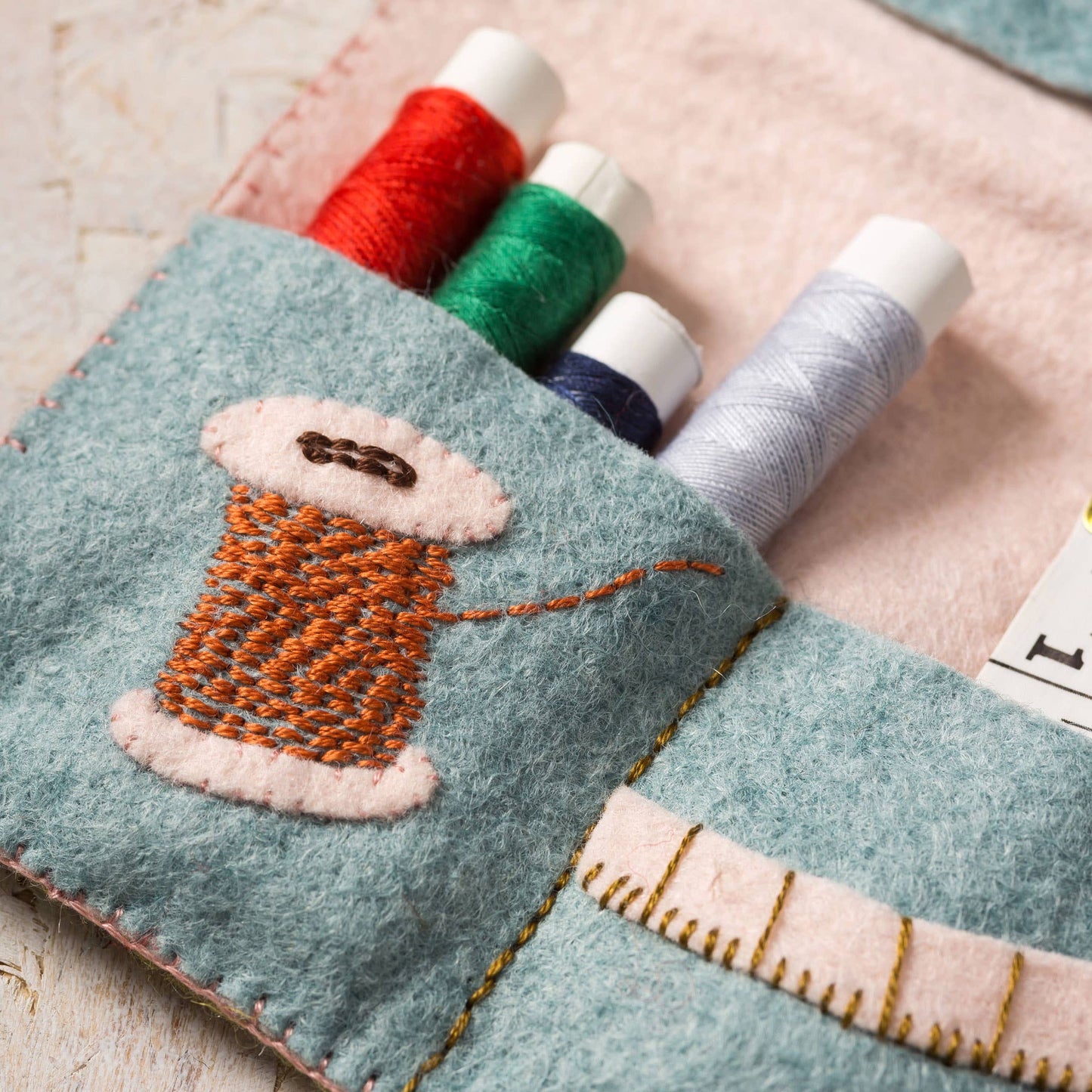 Sewing Roll Felt Craft Kit by Corinne Lapierre