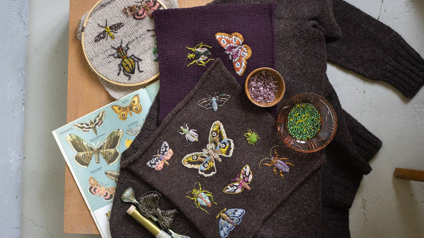 Embroidery on Knits by Laine Publishing