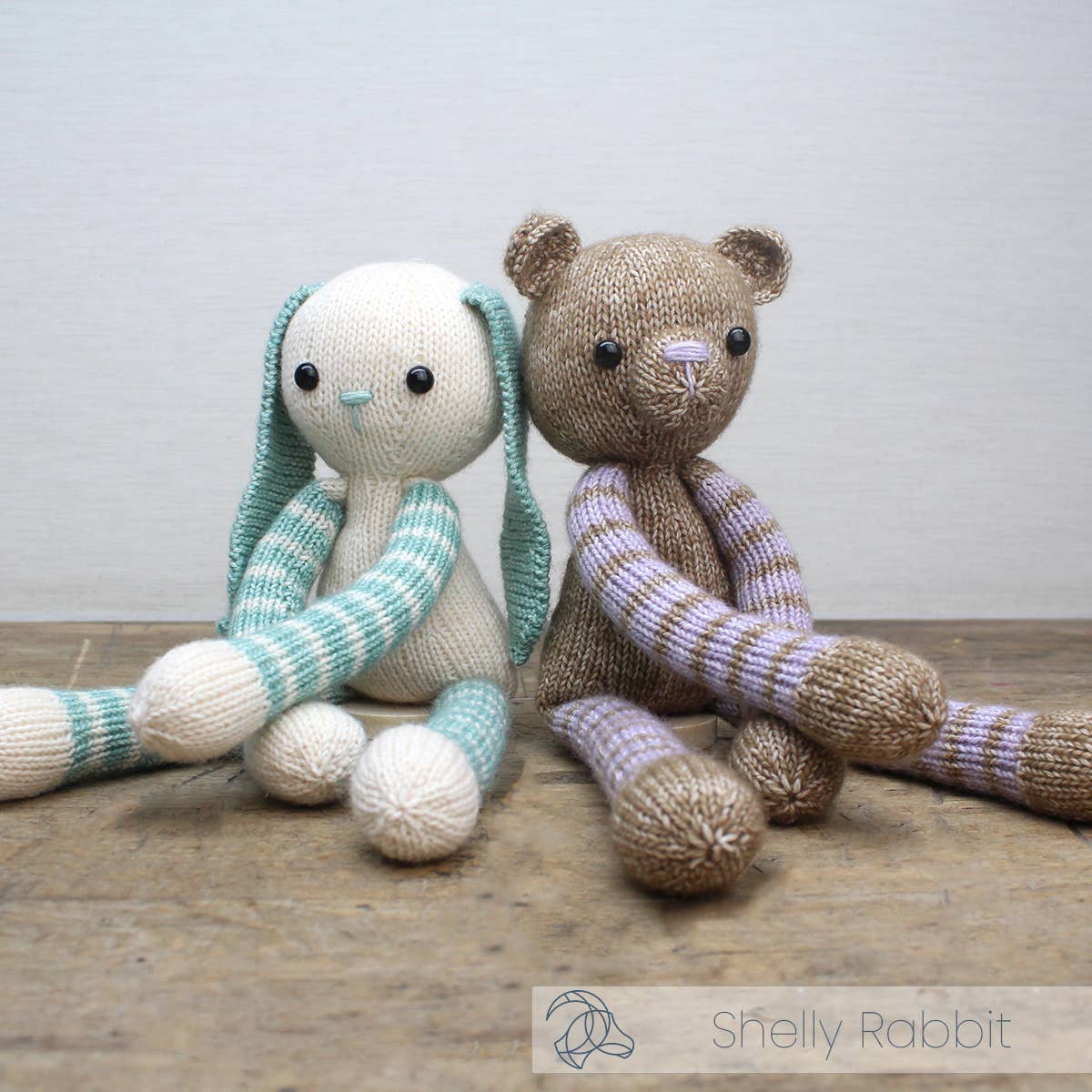 Shelly Rabbit Knitting Kit