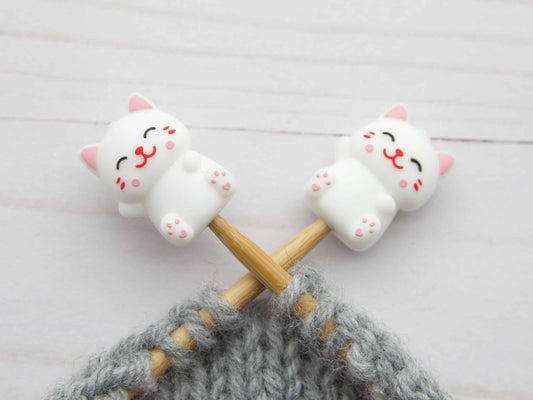 Happy Cat Stitch Stoppers - Fox and Pine
