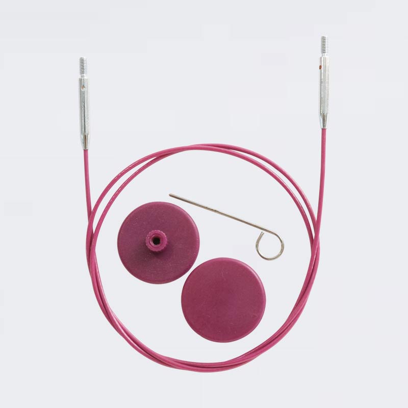 KnitPro Interchangeable Needle Cables -  Purple